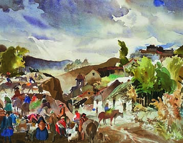 "ENTRADA DE MERCADERES A QIQUIJANA"