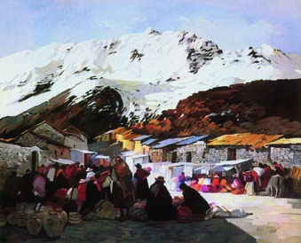 "AL PIE DE LA MONTAÑA"