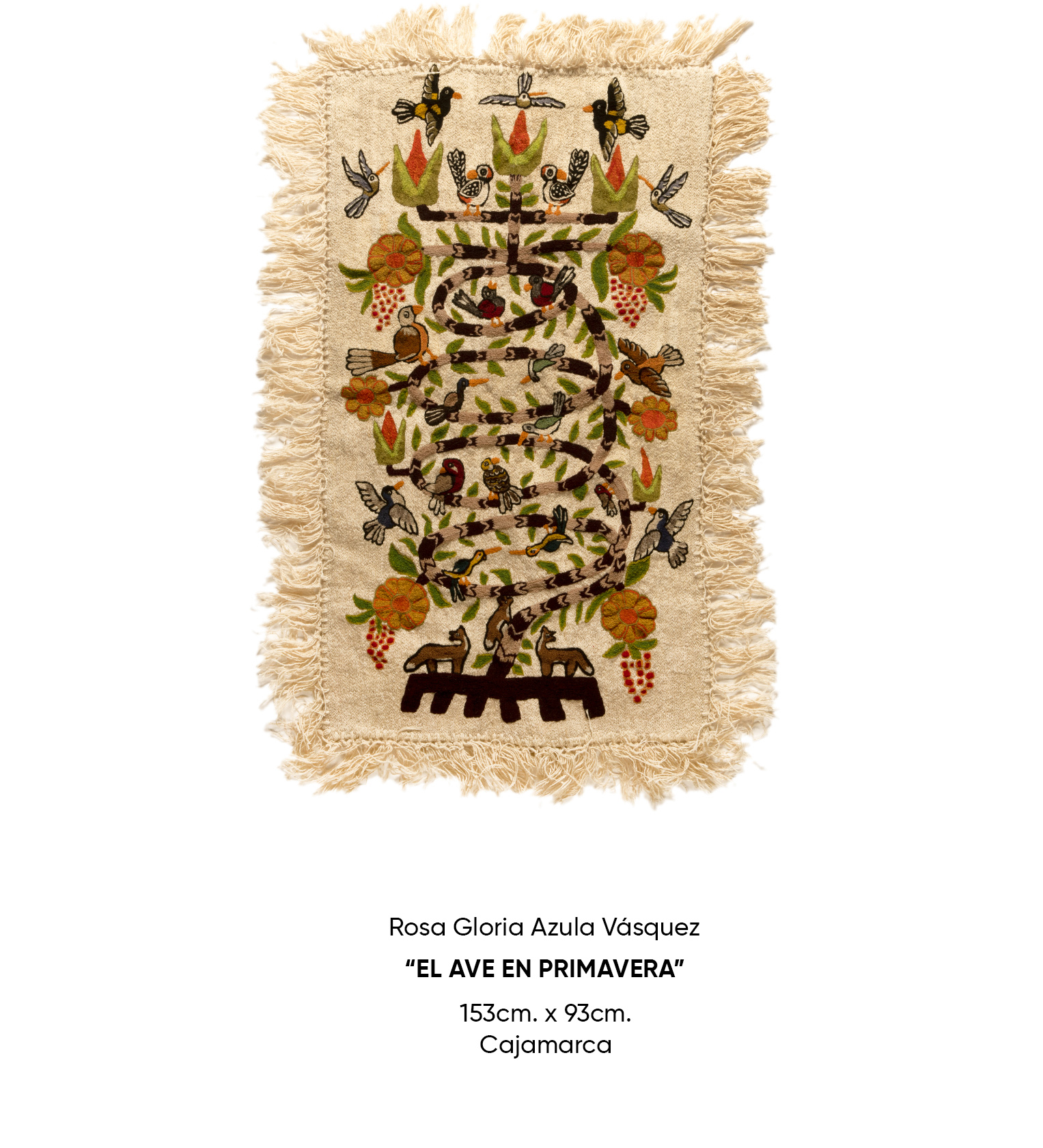 "El ave en Primavera"