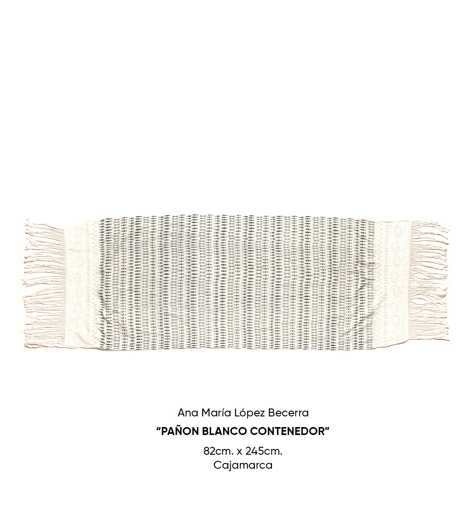 "Pañon Blanco Contenedor"